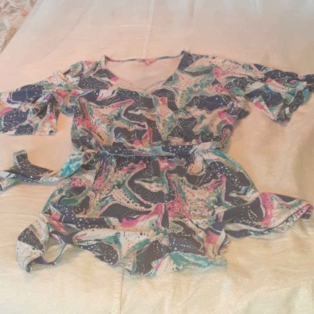 Lilly Pulitzer Madilyn Wrap Romper